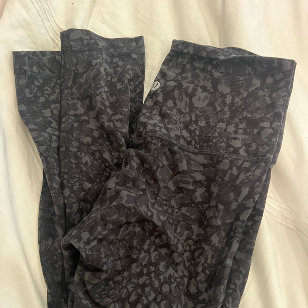black cheetah lululemon align leggings
